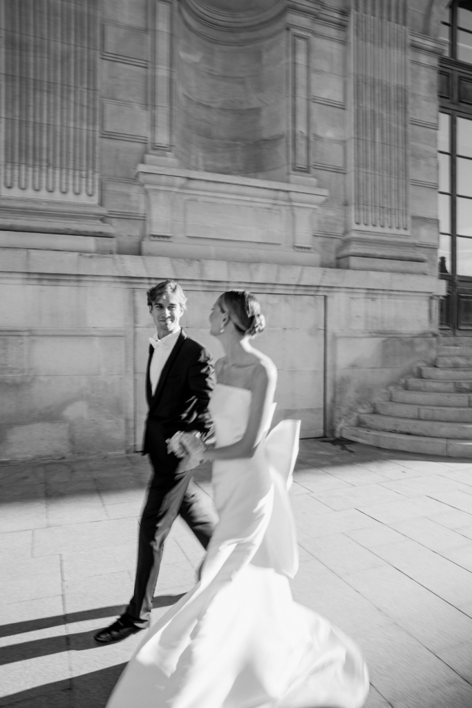 bride groom married in city